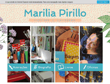 Tablet Screenshot of mariliapirillo.com